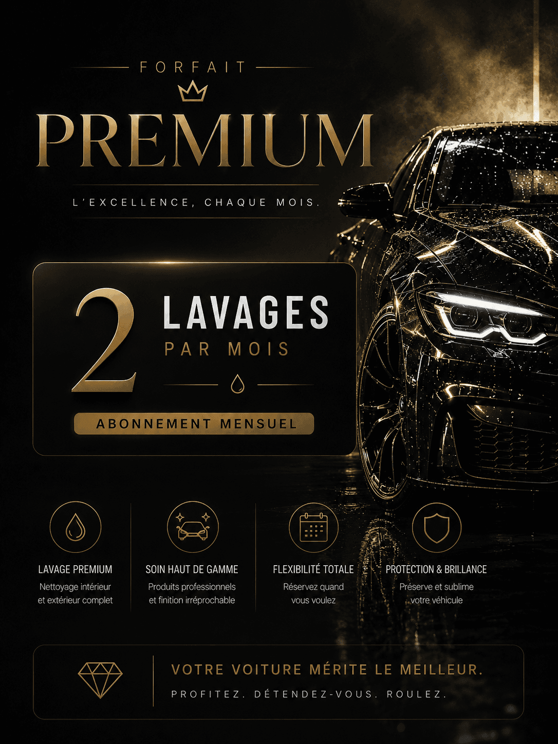 Forfait Premium 2 passages - The Street Washers