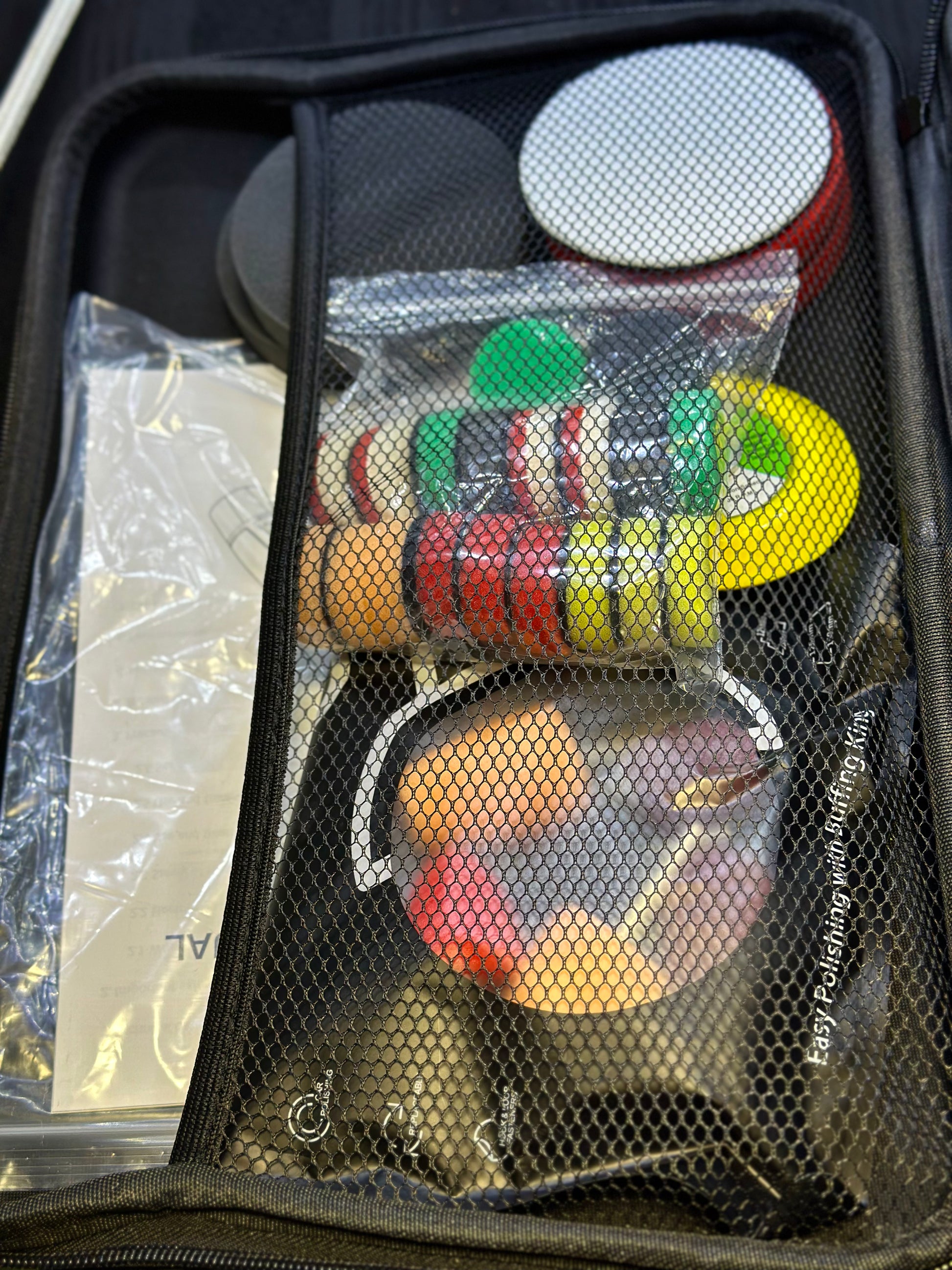 Mini-polisseuse sans fil 12V orbitale & rotative avec 76 accessoires