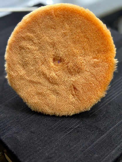 Pads de polisseuse en laine de mouton 150mm