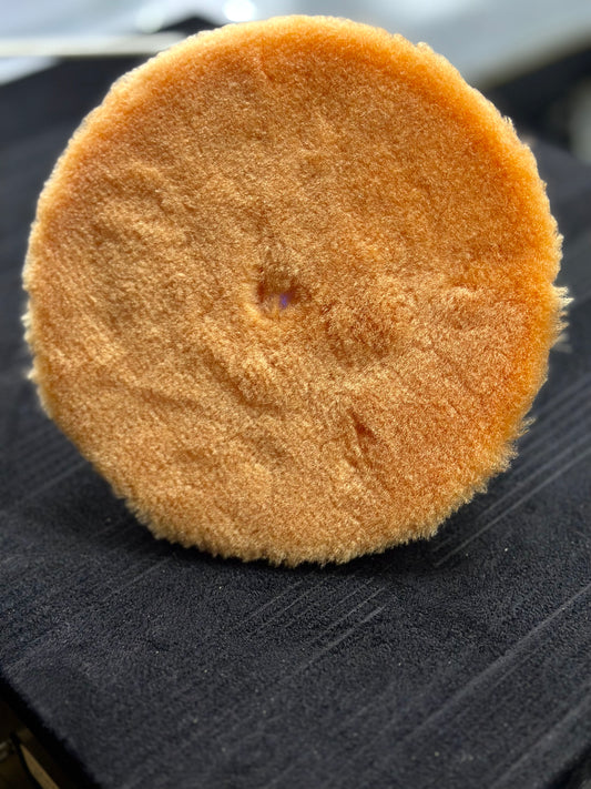 Pads de polisseuse en laine de mouton 150mm