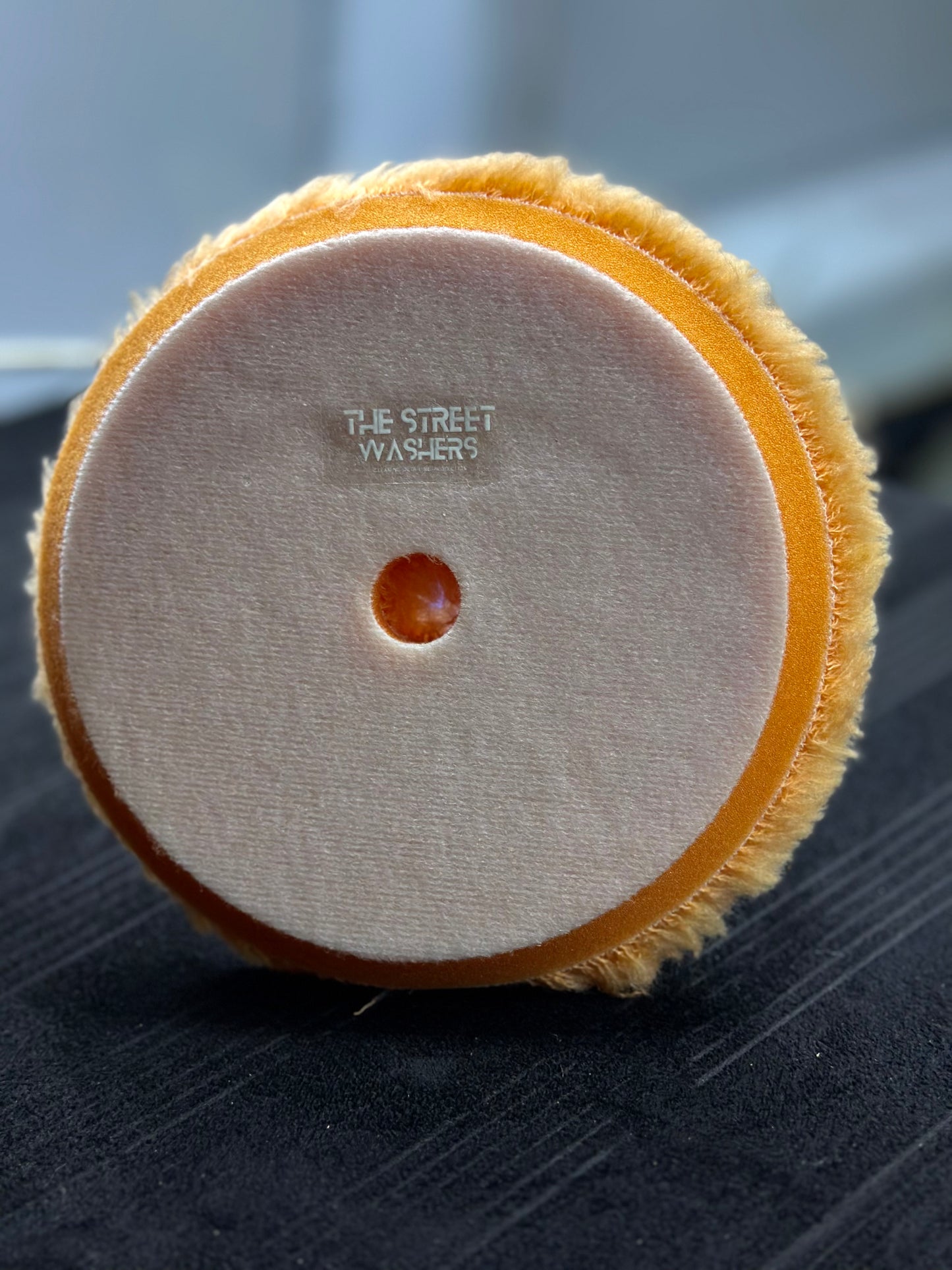 Pads de polisseuse en laine de mouton 150mm