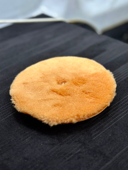 Pads de polisseuse en laine de mouton 150mm