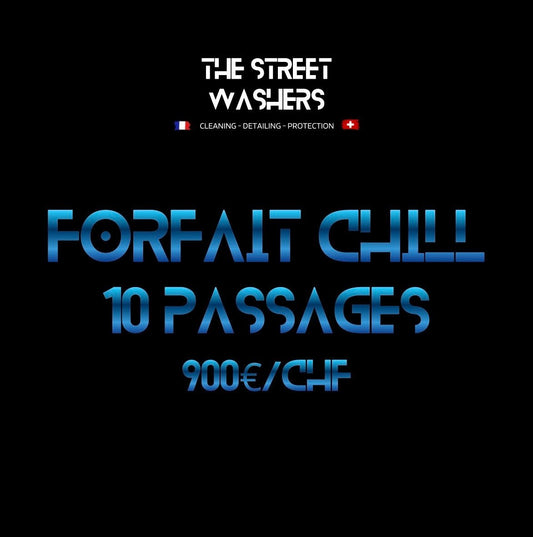 Forfait Chill 10 passages - The Street Washers