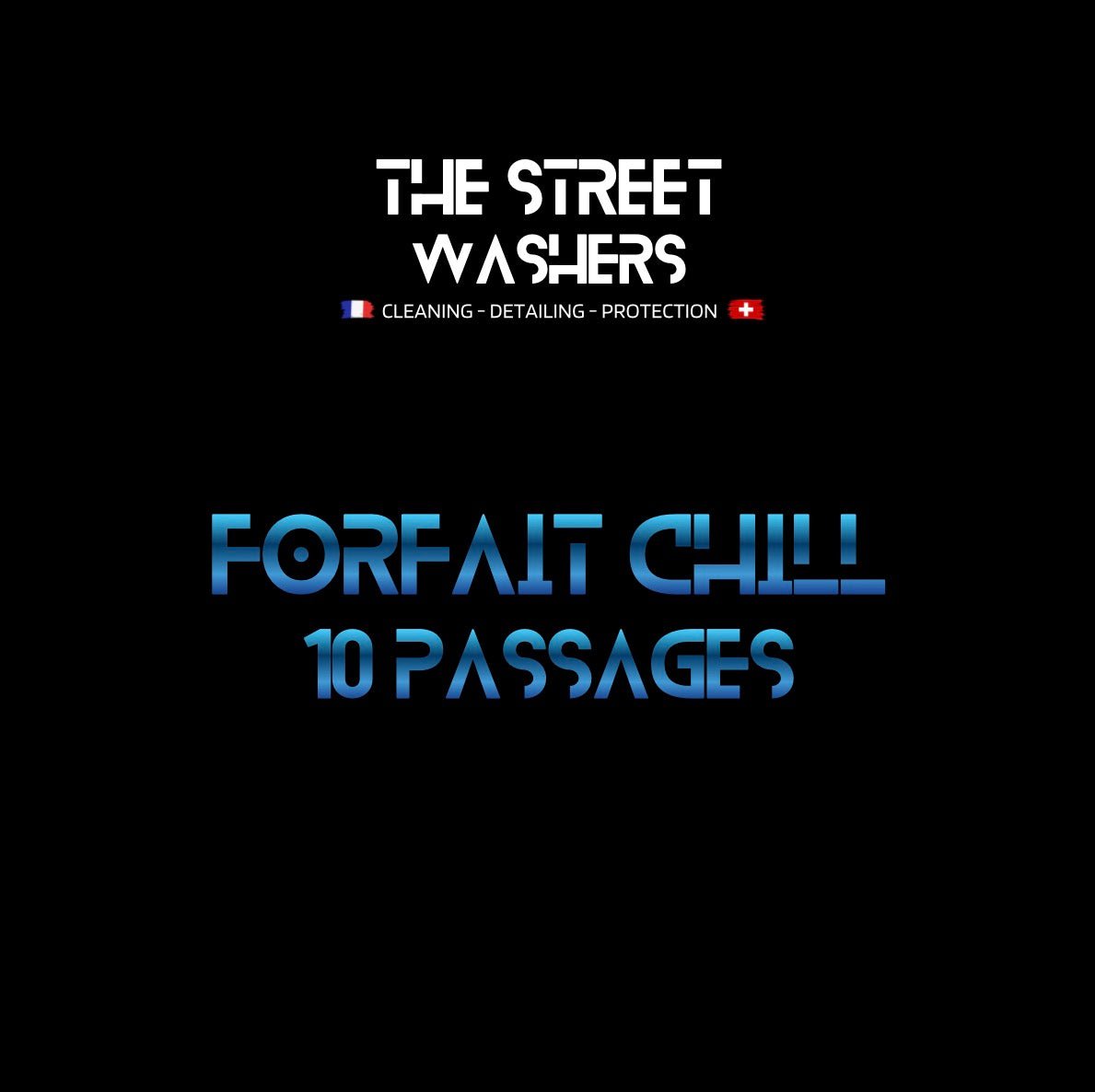 Forfait Chill 10 passages - The Street Washers