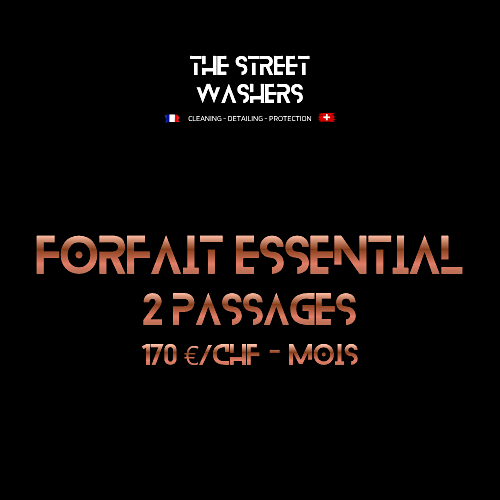 Forfait Lavage Essential 2 passages - The Street Washers Abonnement
