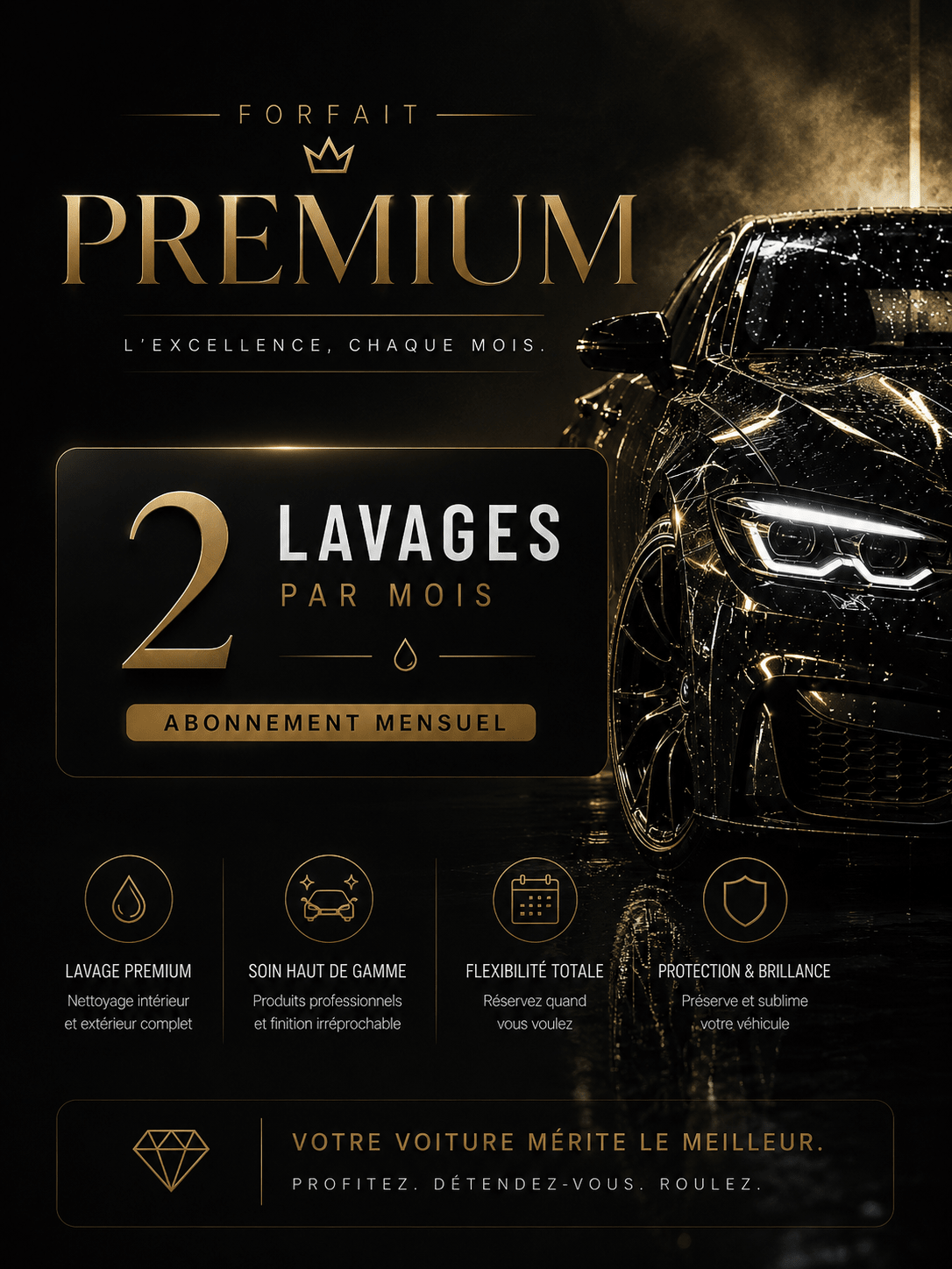 Forfait Premium 2 passages - The Street Washers