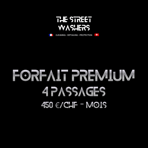 Forfait Premium 4 passages - The Street Washers